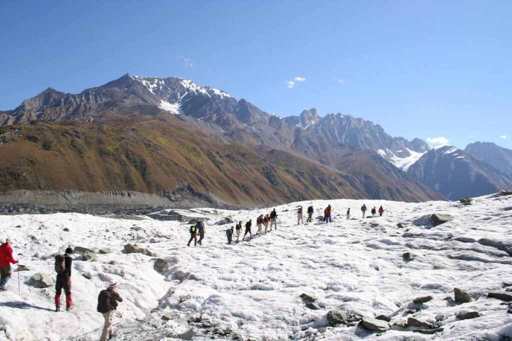 Hopper Glacier the top adventure in the Hunza Valley Tour Packages