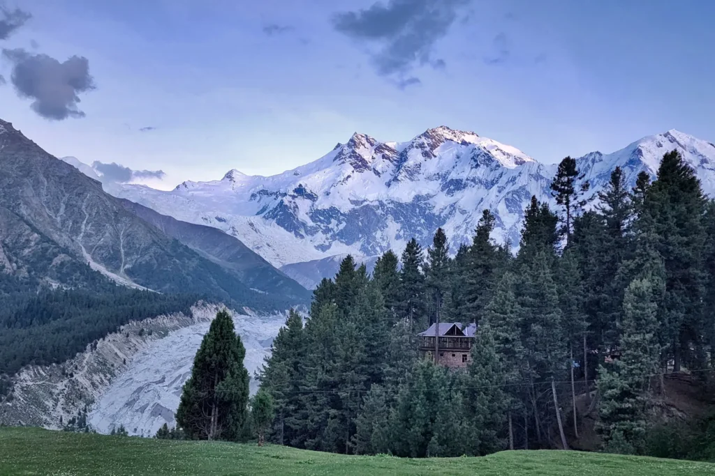 Nanga Parbat from Fairy Meadows