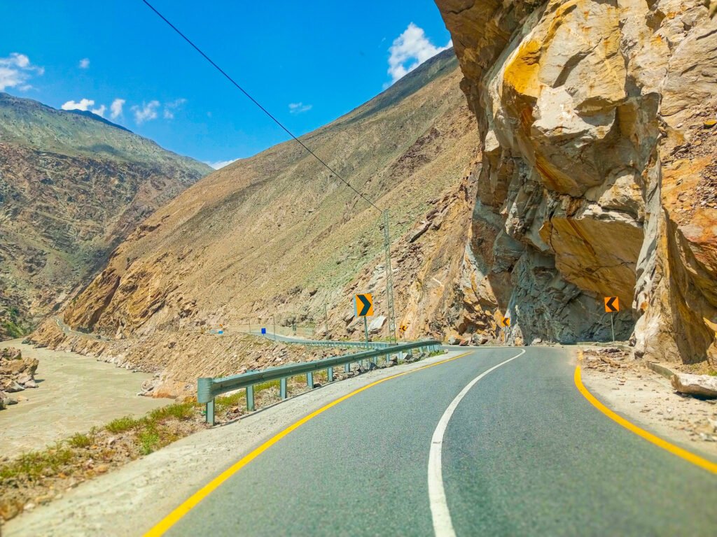 The Best Travel Place to Visit Skardu Road with Indus River 