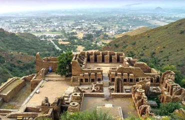 Buddhist Stupa and Monastery Takhte Bai Pakistan Venus Trails